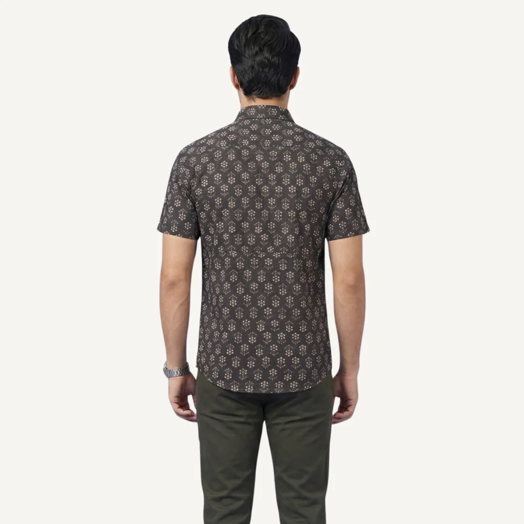 theclassicot printed shirt for men half sleeve premium pure cotton stylish branded new