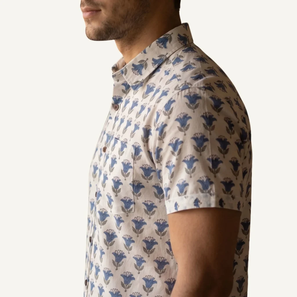 theclassicot printed shirt for men half sleeve premium pure cotton stylish branded new