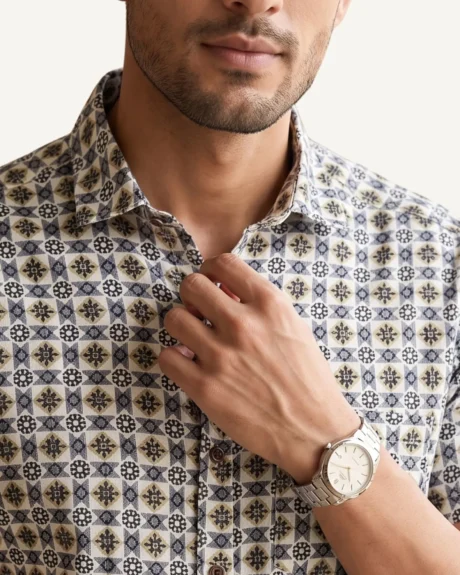 theclassicot printed shirt for men cotton stylish new branded premium cotton
