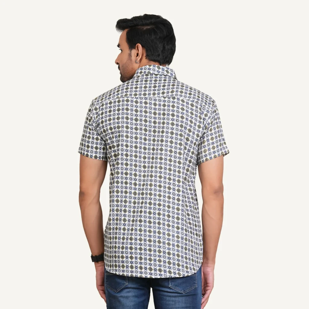 theclassicot printed shirt for men cotton stylish new branded premium cotton